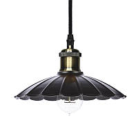 Сталевий абажур 245 мм із патроном