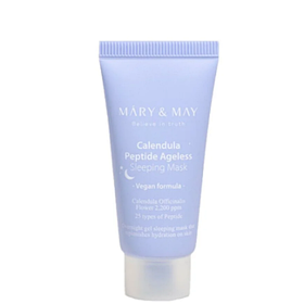 Нічна маска для обличчя Mary & May Sleeping Mask - Calendula Peptide Ageless (30 g)