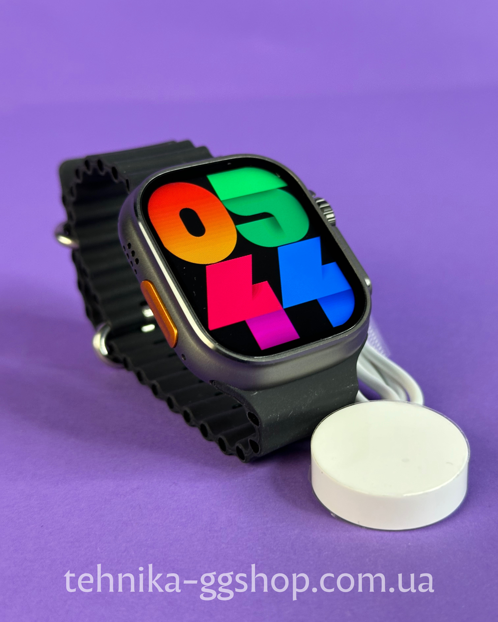 Смарт-годинник Smart Watch ULTRA 2 AMOLED 49мм Сірий