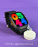 Смартгодинник Smart Watch ULTRA 2 AMOLED 49 мм + з ремінцями силіконовим і металевим, фото 4