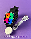 Смартгодинник Smart Watch ULTRA 2 AMOLED 49 мм + з ремінцями силіконовим і металевим, фото 8