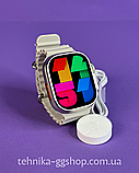 Смартгодинник Smart Watch ULTRA 2 AMOLED 49 мм + з ремінцями силіконовим і металевим, фото 10