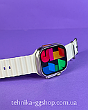 Смартгодинник Smart Watch ULTRA 2 AMOLED 49 мм + з ремінцями силіконовим і металевим, фото 6