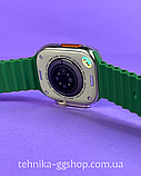 Смартгодинник Smart Watch ULTRA 2 AMOLED 49 мм Зелений + блок 5W для заряджання, фото 6