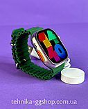 Смартгодинник Smart Watch ULTRA 2 AMOLED 49 мм Зелений + захисна плівка на екран, фото 4