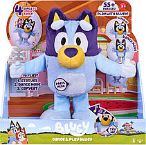 Інтерактивний, анімований, який говорить Блюї/Bluey Family/Навіть 55 фраз і пісень