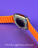 Смартгодинник Smart Watch ULTRA 2 AMOLED 49 мм + з ремінцями силіконовим і металевим, фото 6