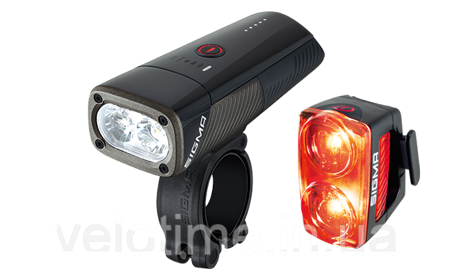 Набір світла Sigma Sport Buster 1600/Buster RL 150 K-Set  (), фото 1