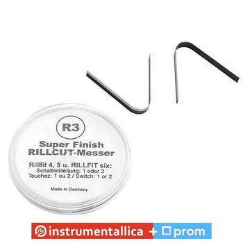 Ножі радіальні для нарізування протектора 6-8 мм 20 шт S145/R3 Rillcut Німеччина