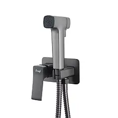 F2084-9 душ гігієн. вбуд. одноваж. лат. Ø25 (сірий Gungrey) {10/1}