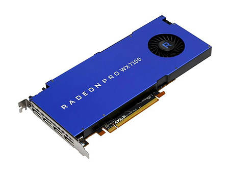 Дискретна відеокарта AMD Radeon Pro WX 7100, 8 GB GDDR5, 256-bit / 4x DisplayPort, фото 1