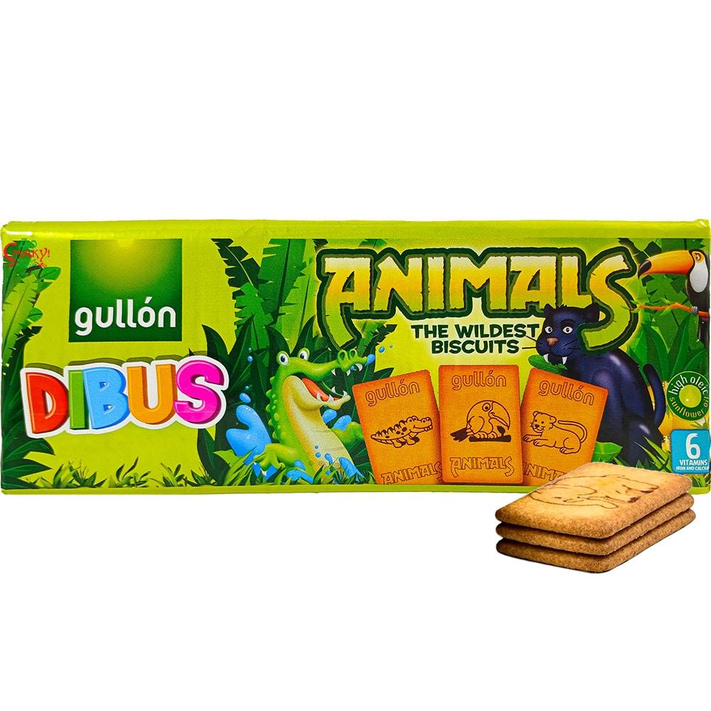 Печиво із зображенням тварин Gullon Animals 200г