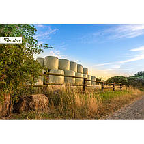 Плівка для сінажу SILAGE WRAP FOIL 0,5x1800м, БІЛА,
AK-WF500X1800WH, фото 5