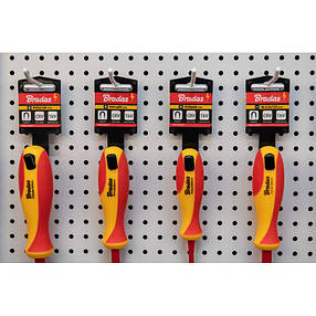 Викрутка хрестоподібна, PH0 3/60 мм 1 кВ, HOME
& GARAGE, DIY-PH110060-V, фото 4