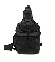 Універсальна сумка - переноска для активного відпочинку, риболовлі: колір чорний