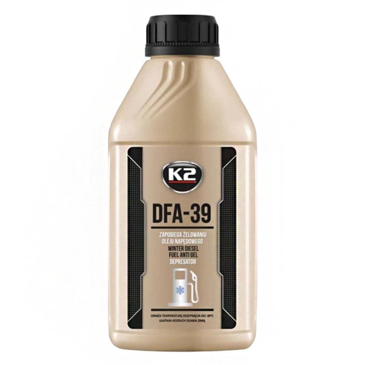 Антигель для дизельного палива K2 TURBO DFA-39, 500мл, фото 1