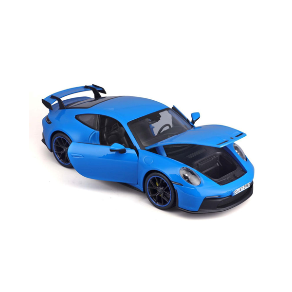 Автомодель Maisto 2022 Porsche 911 GT3 1:18 синій