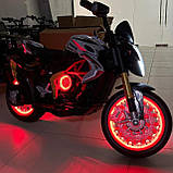 Дитячий електро мотоцикл двоколісний на акумуляторі Ducati 800 для дітей 3-8 років M 5827 Зелений, фото 6