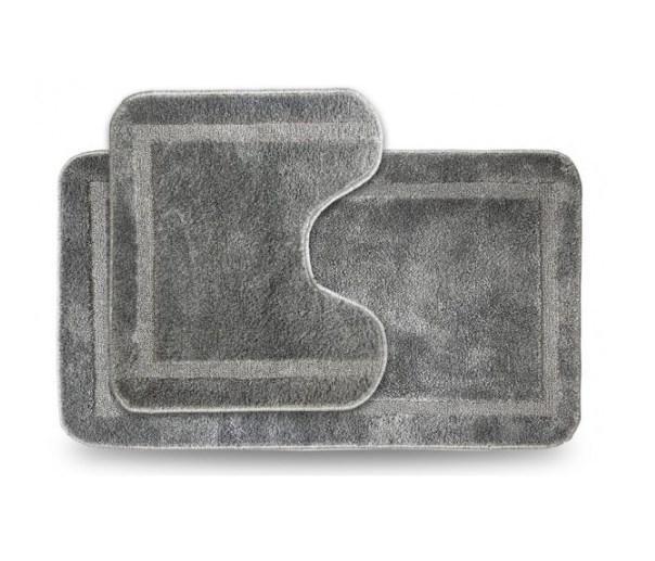 Набір килимків для ванни Dariana Standard сірий (100*57+50*57) (07900), фото 1