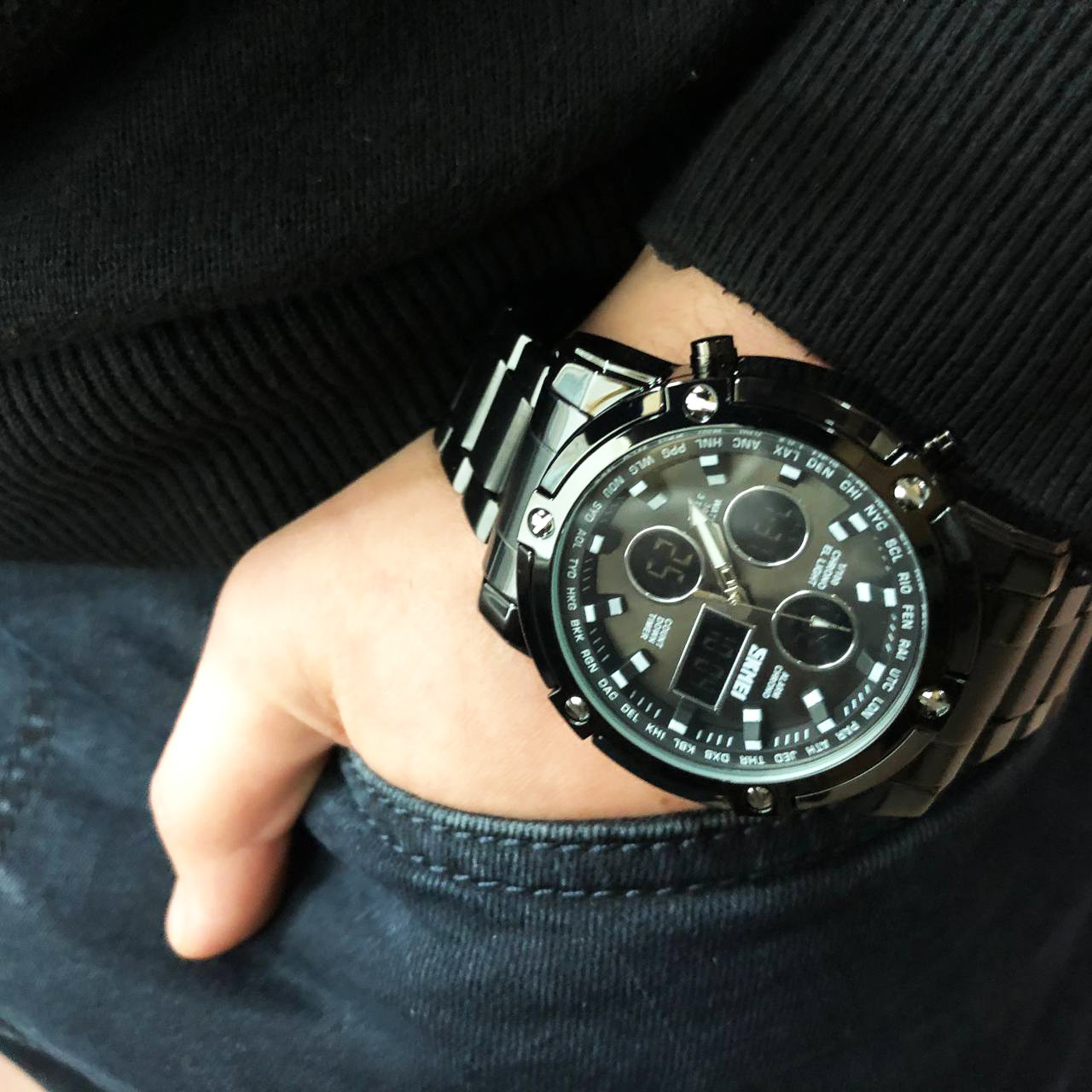 Годинники військової тематики, Брендові чоловічі годинники Стильні армійські IX-40, фото 1