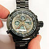 Фірмовий спортивний годинник SKMEI 1515BK BLACK, Чоловічий армійський водостійкий UT-199 тактичний годинник, фото 5