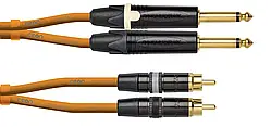 Аудіокабель Cordial CEON DJ PLUG-RCA 1,5 O