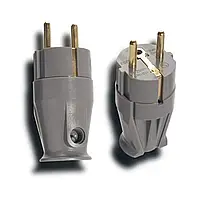 Мережевий конектор Supra MAINS PLUG SW-EU MALE BULK
