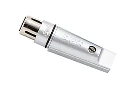 Конектор Supra SWIFT 3M XLR AU SILVER BULK