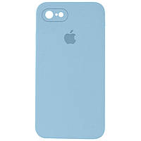 Silicone case for iPhone 7/ 8/ SE 2020 ( 5) lilac (квадратный) square side