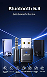 Bluetooth-адаптер бездротовий Ugreen CM668 Bluetooth 5.3 aptX HD AD для PS5 PS4 Nintendo Switch (15765), фото 3
