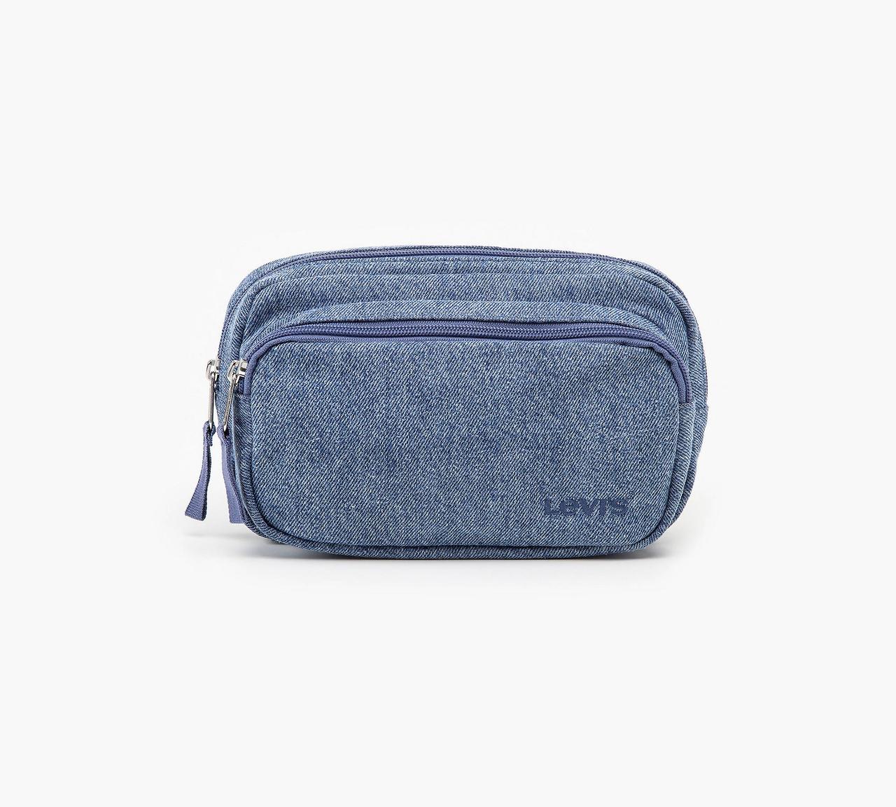 Поясна сумка-слінг Levi's бананка 1159816588 (Блакитний One size)