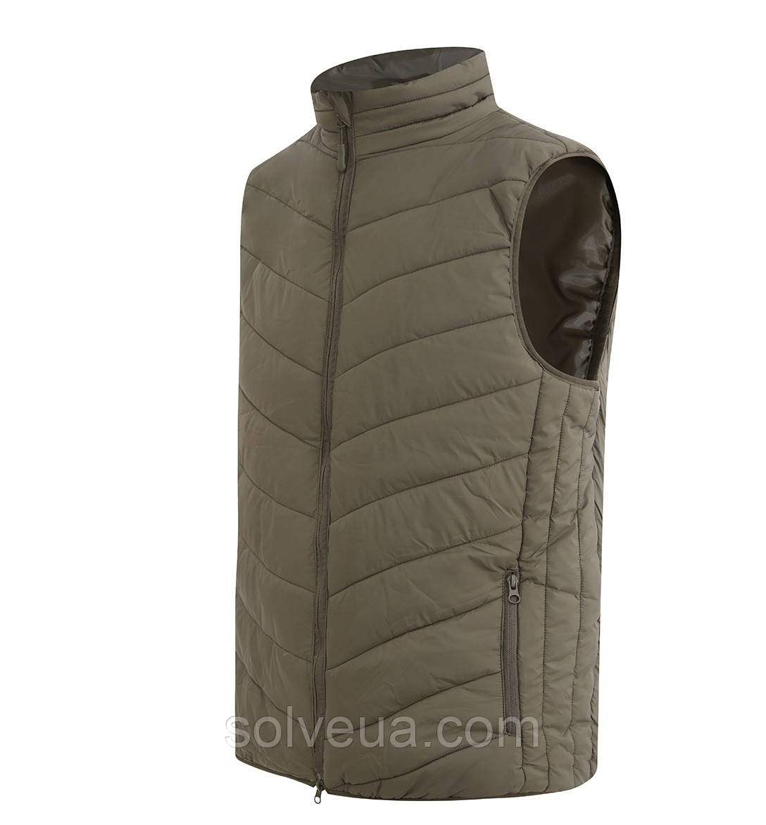 Утеплена стегана жилетка Solve Olive KT6000831 solveua