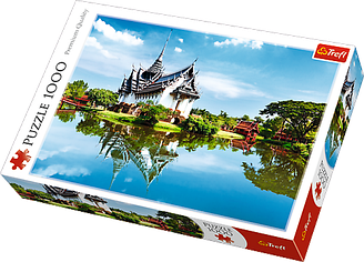 Пазли - (1000 елм.) - "Дворець Санпхет Прасат"