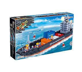 Конструктор "Перевезення" (716 елм.) Контейнероєвоз