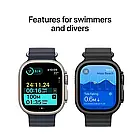 Смарт-годинник Apple Watch Ultra 2 GPS + Cellular 49mm Natural Titan with Blue Trail Loop - M/L (MX4L3UL/A), фото 7