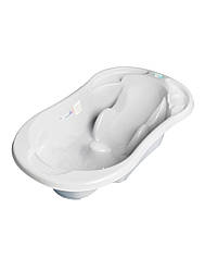 Ванночка "Комфорт"  2 в 1 анатомічна (Сірий)