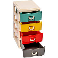 Органайзер настільний 4 відділення LQ27 252-46, 19х13х10 см (116777)