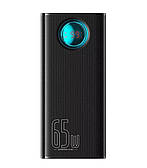 Зовнішній акумулятор Baseus Amblight Digital Display Fast Charge Power Bank 26800mAh 65W Cluster Black