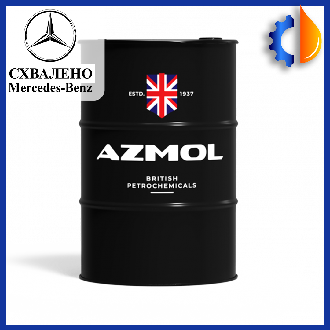 Універсальна напівсинтетична моторна олива AZMOL Leader Plus 10W-40 60 л для 4 тактних двигунів Азмол