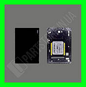 Дисплей Asus ZenPad 10 (Z300M/Z300CNL/Z301ML/Z301MFL) із сенсором і рамкою, зелений шлейф, чорний