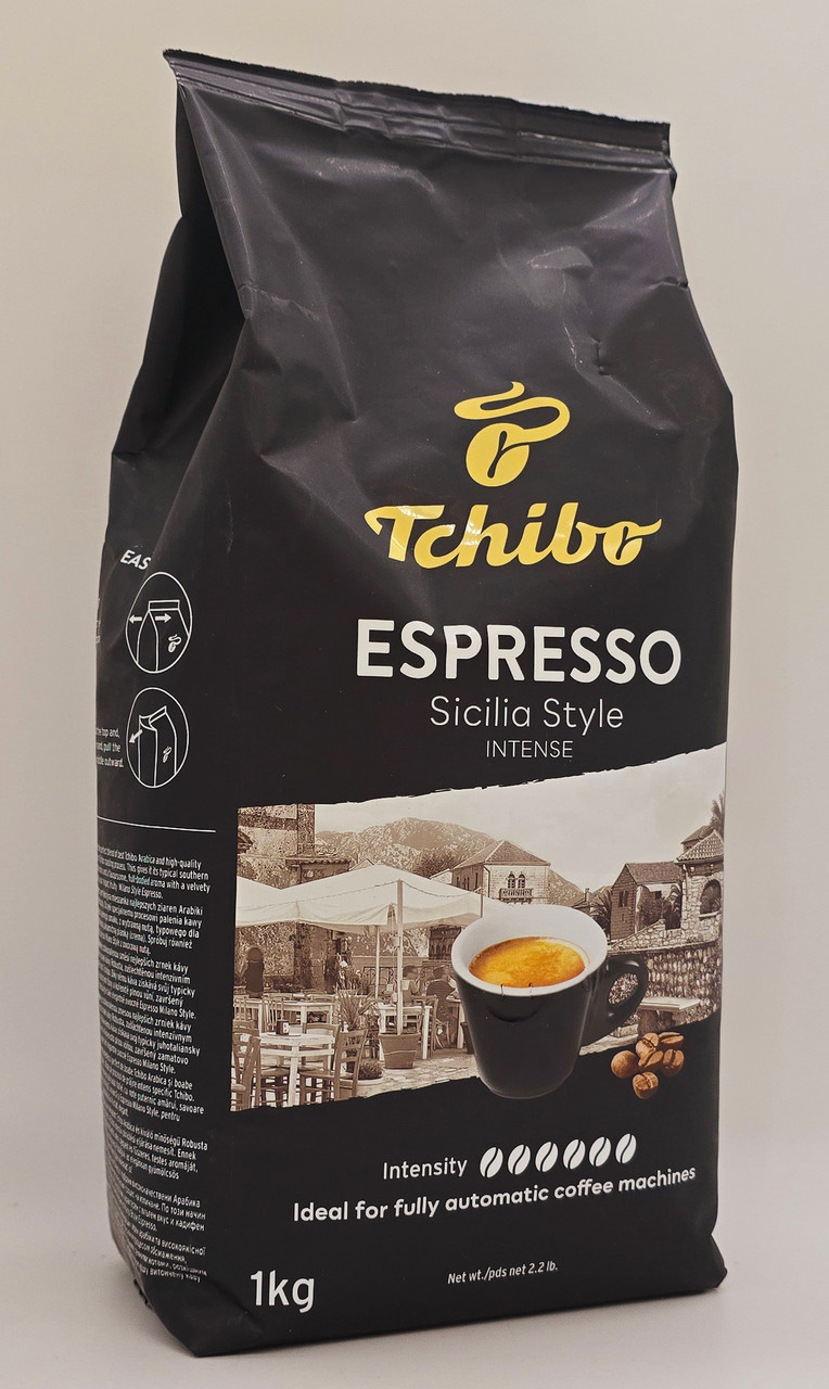 Кава в зернах Tchibo Espresso Sicilia Style 1 кг Німеччина