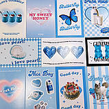 Набір листівок «Vintage» (блакитні), фото 2