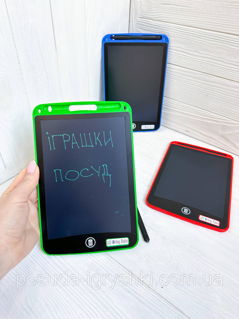 Планшет для малювання LCD Writing Tablet 1002 розмір 25см монохромний., фото 1