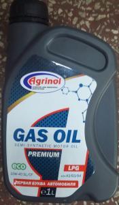 Моторна олива Agrinol 10W-40 SL/CF GAS OIL 1 л Агрінол