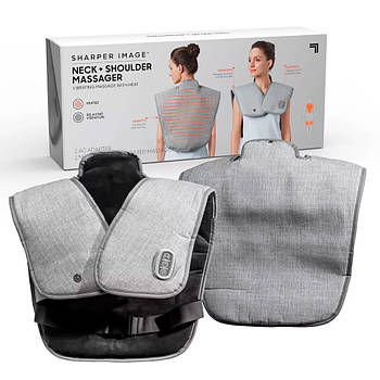 Електрогрілка для спини та шиї, від мережі, Heating Pad / Масажна грілка-накидка / Грілка електрична