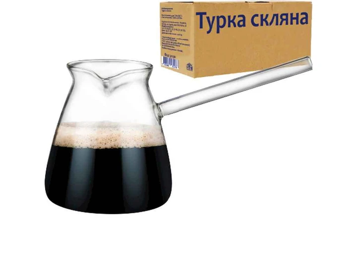 Турка ST 32230 скляна 580мл