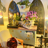 3D Румбокс «Квітковий будиночок» DIY Dollhouse, фото 6