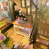 3D Румбокс «Квітковий будиночок» DIY Dollhouse, фото 8