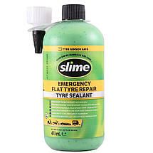 Ремкомплект для автомобільних покришок напівавтоматичний Slime Smart Spair (герметик + повітряний компресор), фото 4