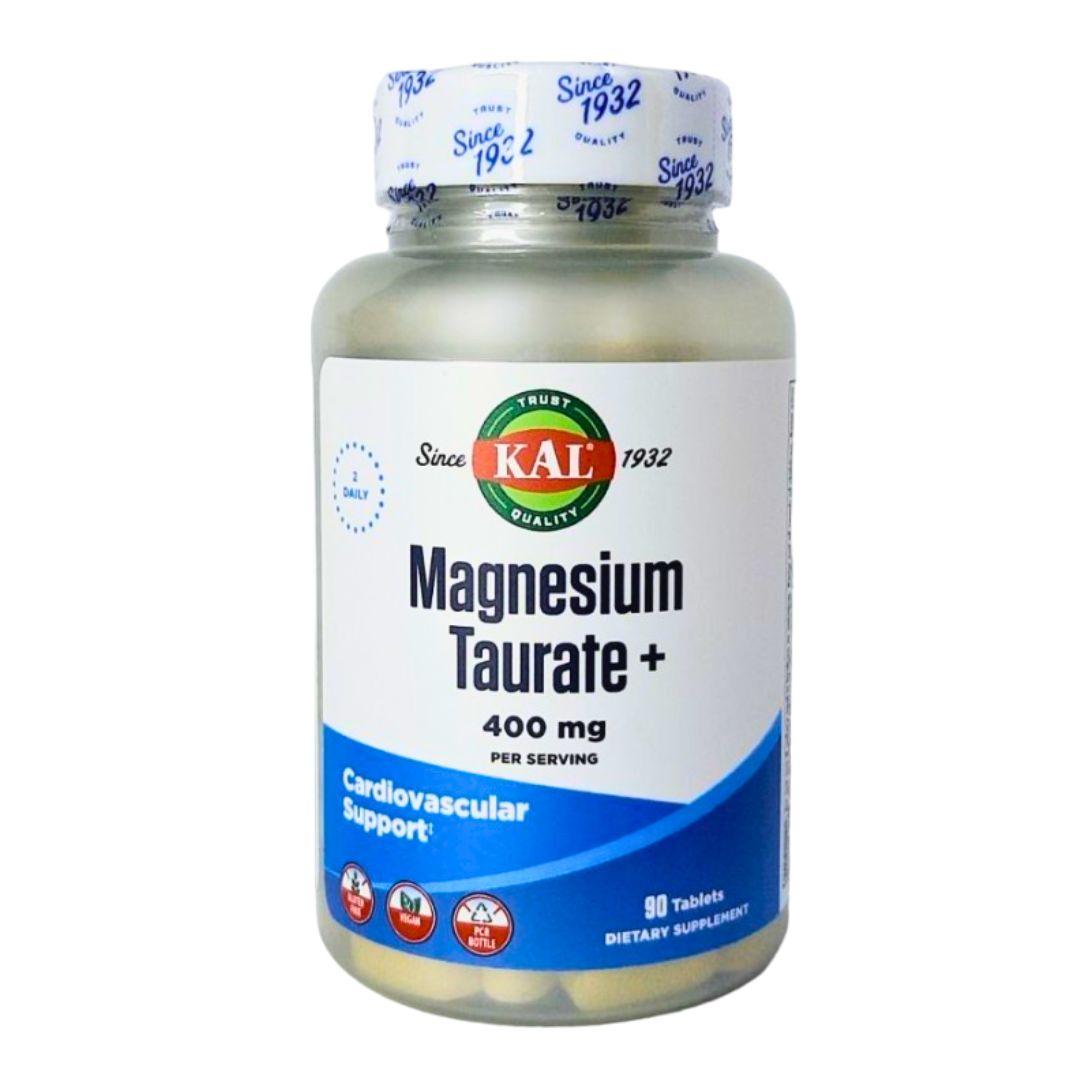 Таурат магнію плюс 400 мг (Magnesium Taurate +) KAL, 90 таблеток